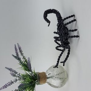 Handmade 10 Gauge Wire Wrapped Scorpion Figure